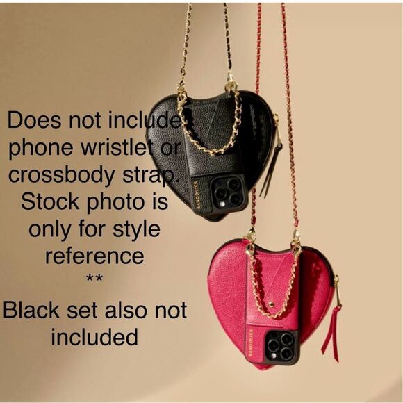 EUC bandolier lily heart expanded crossbody pouch /bag/purse * pouch only* - Picture 2 of 5